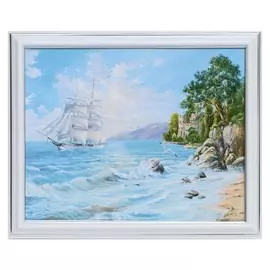 Картина "Морское путешествие" 20х25(23х28) см