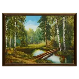 Картина "Мостик" 35х50(38х53) см