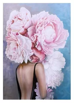 Картина на холсте "Загадка" 50х70 см