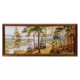 Картина "На опушке" 23х53 см