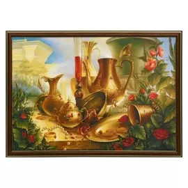 Картина "Натюрморт" 35х50(38х53) см