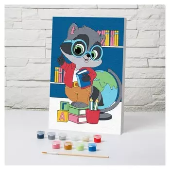 Картина по номерам «Енотик» 20×30 см
