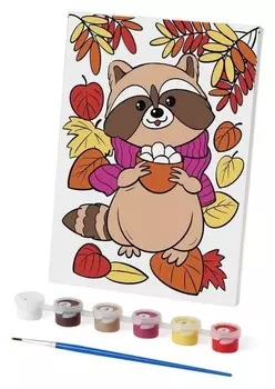 Картина по номерам «Енотик» 21х15 см