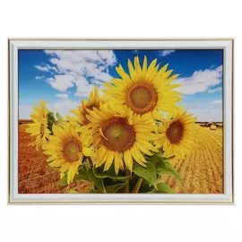 Картина "Подсолнух" 25 х 35(28х38) см