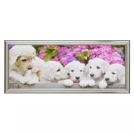 Картина "Щенята" 23*53 см