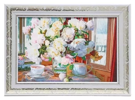 Картина "Шикарный букет" 27*37 см, рама