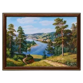 Картина "Тропа" 25х35(28,5х38,5) см