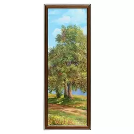 Картина "Тропинка на берегу" 20х50 (23х53) см