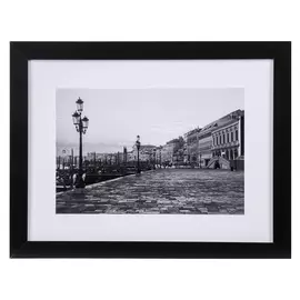 Картина "Уличные фонари" 33х43 см