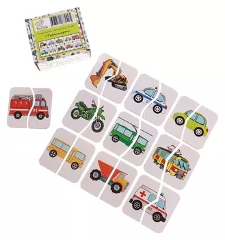 Картинки-половинки «Транспорт»