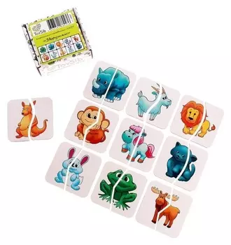 Картинки-половинки «Зверушки»