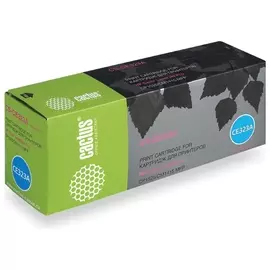 Картридж лазерный Cactus (Cs-ce323a) для Hp Laserjet M1415fn/fnw/cp1525n, пурпурный, ресурс 1300 стр.