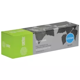 Картридж лазерный Cactus (Cs-cf350a) для Hp Clj M176n/m177fw, черный, ресурс 1300 стр.