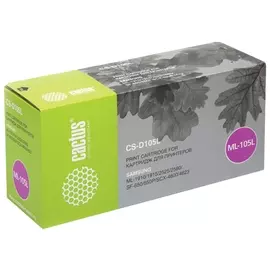 Картридж лазерный Cactus (Cs-d105l) для Samsung Ml-1910/scx4600/4623f/fn, ресурс 2500 стр.