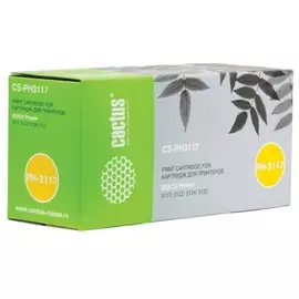 Картридж лазерный Cactus (Cs-ph3117) для Xerox Phaser3117/3122/3124/3125, ресурс 3000 стр.