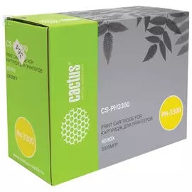 Картридж лазерный Cactus (Cs-ph3300) для Xerox Phaser3300mfp, ресурс 8000 стр.