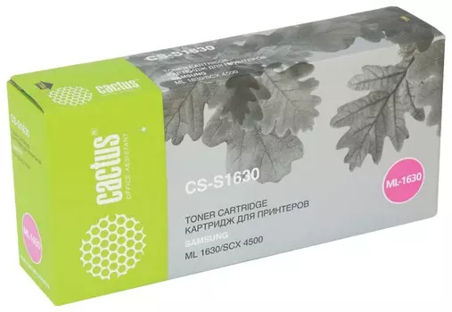 Картридж лазерный Cactus (Cs-s1630) для Samsung Ml-1630/scx-4500, ресурс 2000 стр.