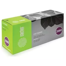 Картридж лазерный Cactus (Cs-tn2080) для Brother Hl-2130r/dcp-7055r, ресурс 700 стр.