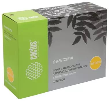 Картридж лазерный Cactus (Cs-wc3210) для Xerox Wc3210/3220, ресурс 2000 стр.