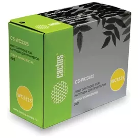 Картридж лазерный Cactus (Cs-wc3325) для Xerox Wc3325, ресурс 11000 стр.