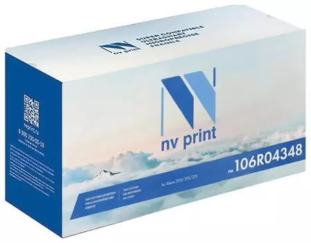 Картридж лазерный NV Print (Nv-106r04348) для Xerox 205/210/215, ресурс 3000 страниц