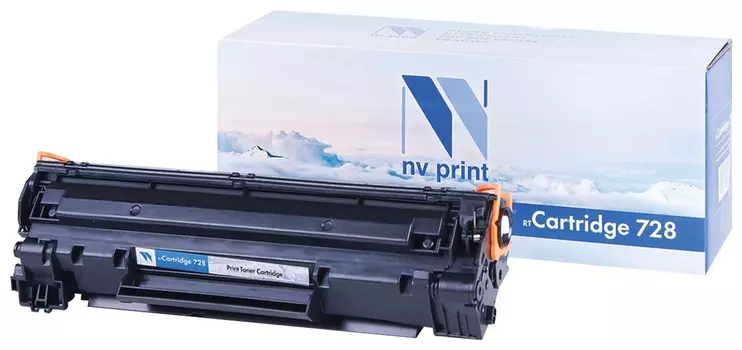 Картридж лазерный Nv Print (Nv-728) для Canon Mf4410/4430/4450/4550dn/4580dn, ресурс 2100 стр.