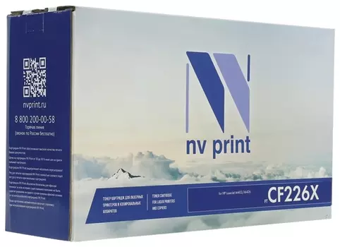 Картридж лазерный NV Print (Nv-cf226x) для HP Laserjet Pro M402d/n/dn/dw/426dw/fdw, ресурс 9000 стр.