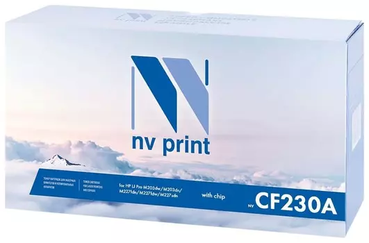 Картридж лазерный NV Print (Nv-cf230a) для HP Laserjetpro M227fdw/m227sdn/m203dn, ресурс 1600 стр.