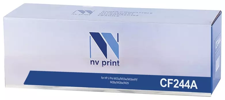 Картридж лазерный NV Print (Nv-cf244a) для HP LJ M15 Pro / M28a / 28w, ресурс 1000 страниц