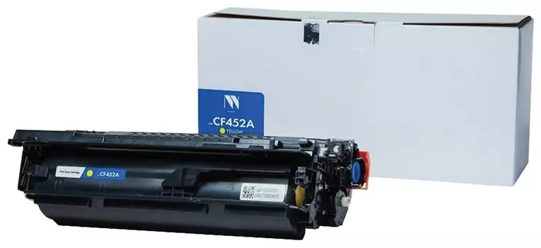 Картридж лазерный NV Print (Nv-cf452a) для HP LJ M652/m653/m681/m682, желтый, ресурс 10500 страниц, Nv-cf452ay