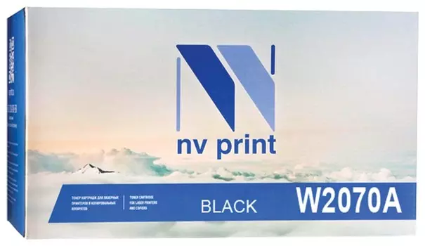Картридж лазерный NV Print (Nv-w2070a) для HP 150/178/179, черный, ресурс 1000 страниц, Nv-w2070a BK
