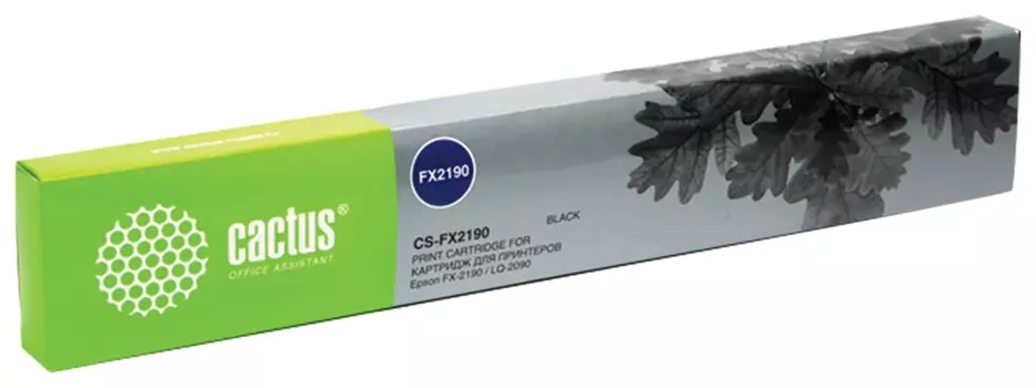 Картридж матричный Cactus (Cs-fx2190) для Epson Fx-2190/lq-2090, черный, ресурс 12 млн. знаков