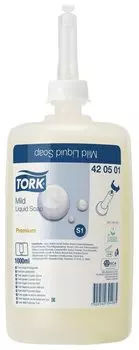 Картридж с жидким мылом одноразовый Tork (Система S1) Premium, 1 л