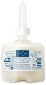 Картридж с жидким мылом одноразовый Tork (Система S2) Premium, 0,475 л