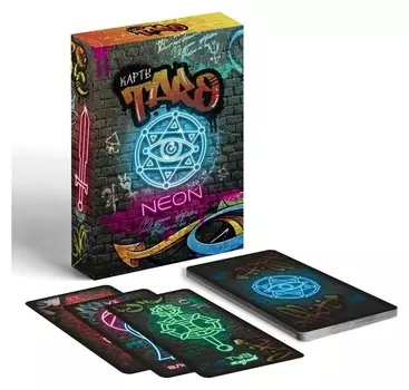 Карты таро «Неон», 78 карт, 16+