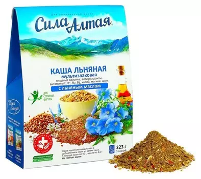 Каша льняная с льняным маслом