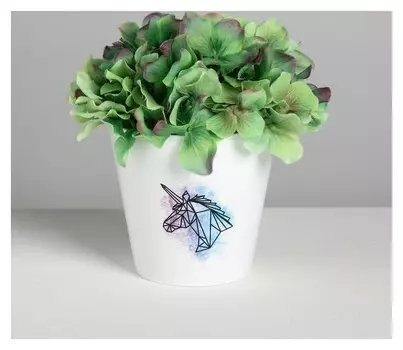 Кашпо «Единорог», 0,8 л