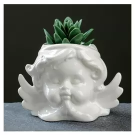 Кашпо фигурное "Ангел" 13*8*9см