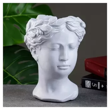 Кашпо фигурное "Юноша" 22*17*17см серое