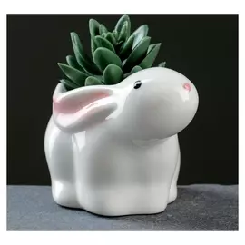 Кашпо фигурное "Кролик" 12*8*8см