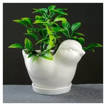 Кашпо фигурное "Птичка" 12*8,5см