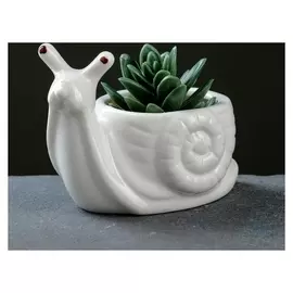 Кашпо фигурное "Улитка" 13*9*9см