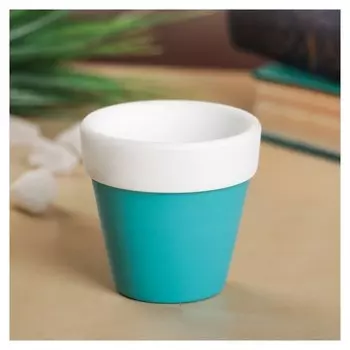 Кашпо керамическое 6*6*6 см