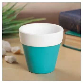 Кашпо керамическое 8*8*8 см