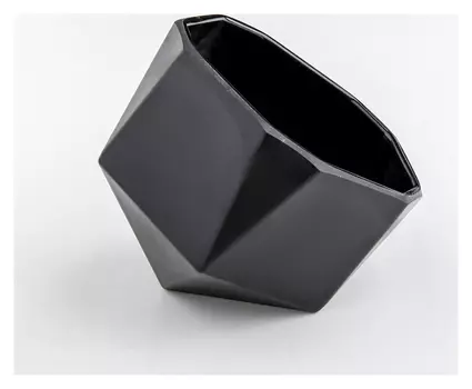 Кашпо наклонное 300 мл "Грани"