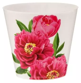 Кашпо «Пионы», 0.8 л