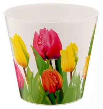 Кашпо «Тюльпаны», 0.8 л