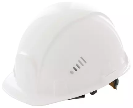 Каска защитная росомз сомз-55 визион Rapid, храповый механизм регулировки, текстильное оголовье, белая, 78717