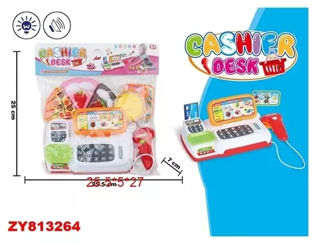 Кассовый аппарат с аксессуарами Магазин