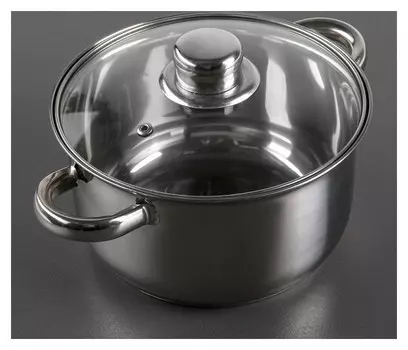 Кастрюля «Классика», 2,2 л, 19 см, с крышкой